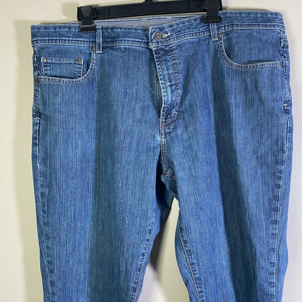 Peter Millar Jeans Mens 42x32  Blue Denim Pants Boot Cut Cowboy casual
